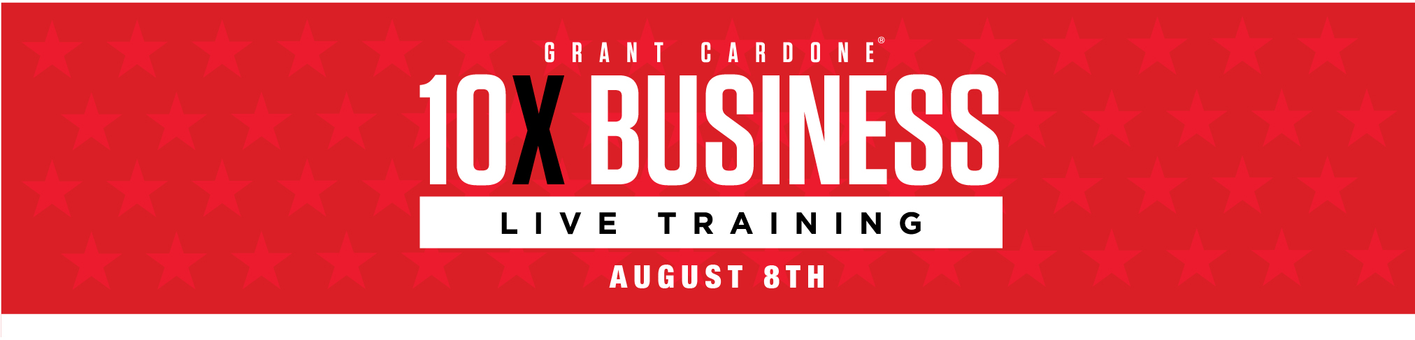 10X Business Live Training