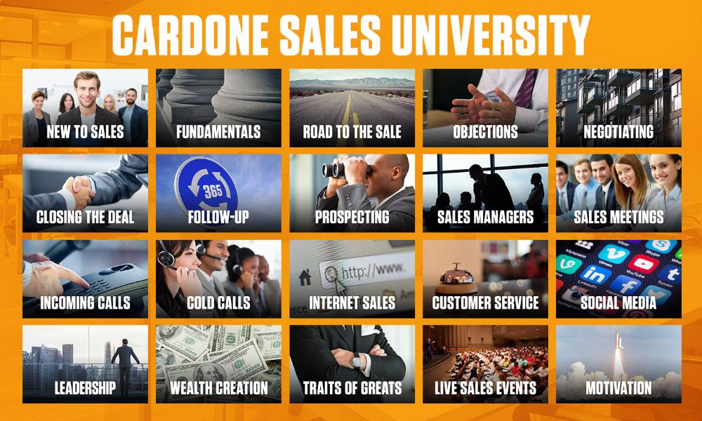 Most Important Sales Secrets 3 Cardone-University-Slide