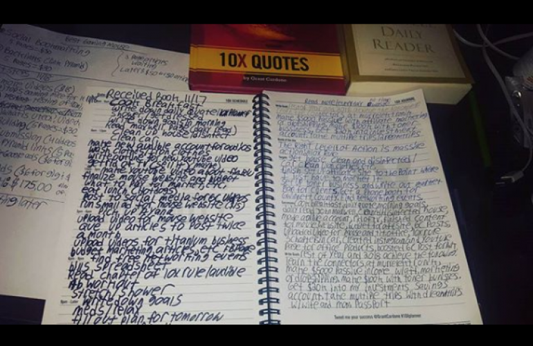 10X Planner - Grant Cardone - 10X Your Business and Life